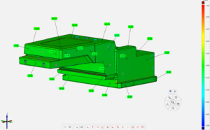 ABAS Lohnmessung Dienstleistung Mit GOM Atos Messsystem